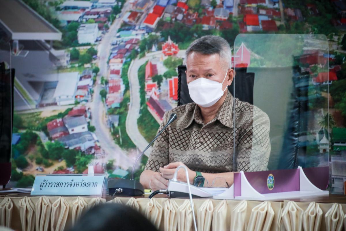 เข้าร่วมการประชุมคณะกรรมการศูนย์อำนวยการความปลอดภัยทางถนนจังหวัดตาก ครั้งที่ 1/2565