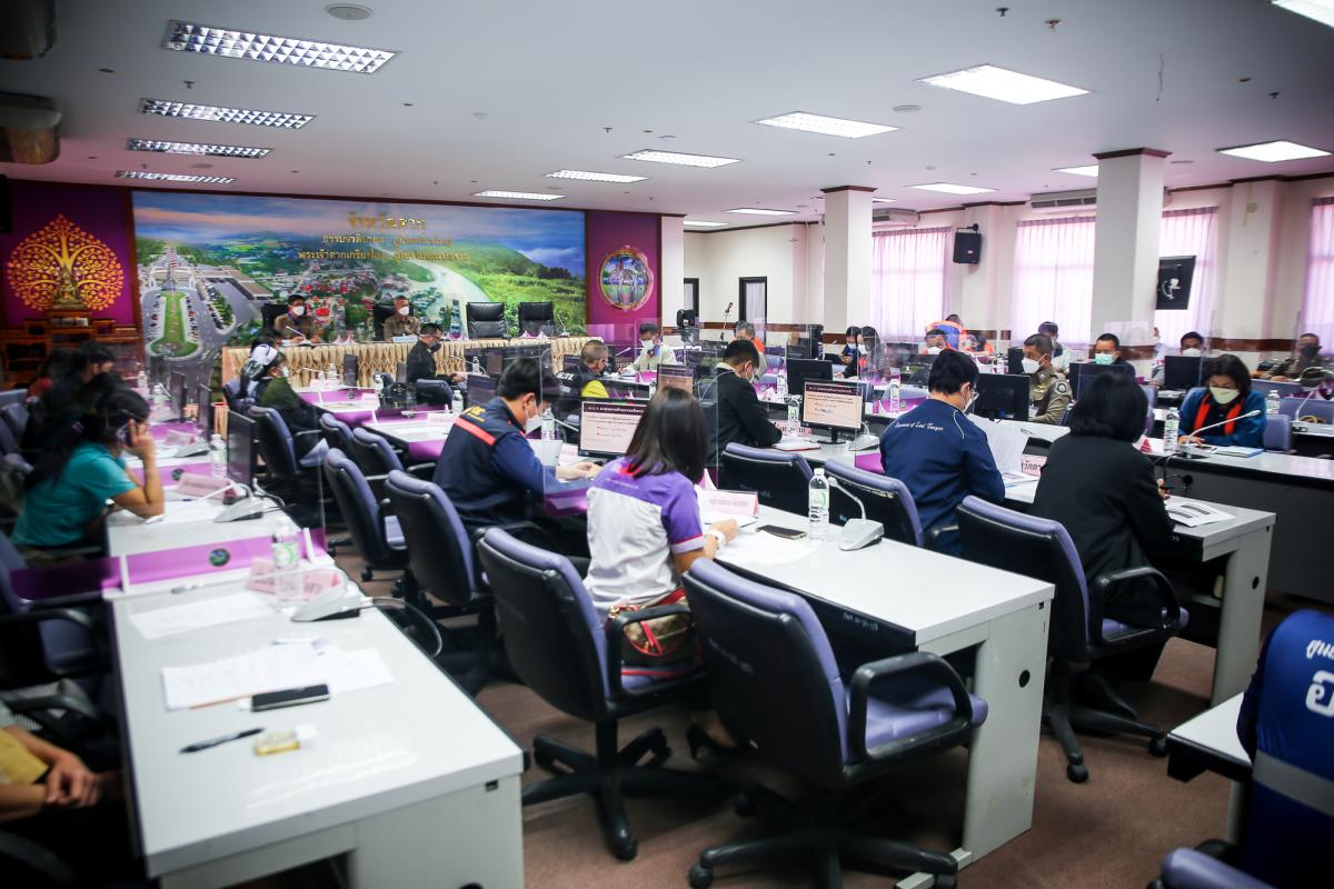 เข้าร่วมการประชุมคณะกรรมการศูนย์อำนวยการความปลอดภัยทางถนนจังหวัดตาก ครั้งที่ 1/2565