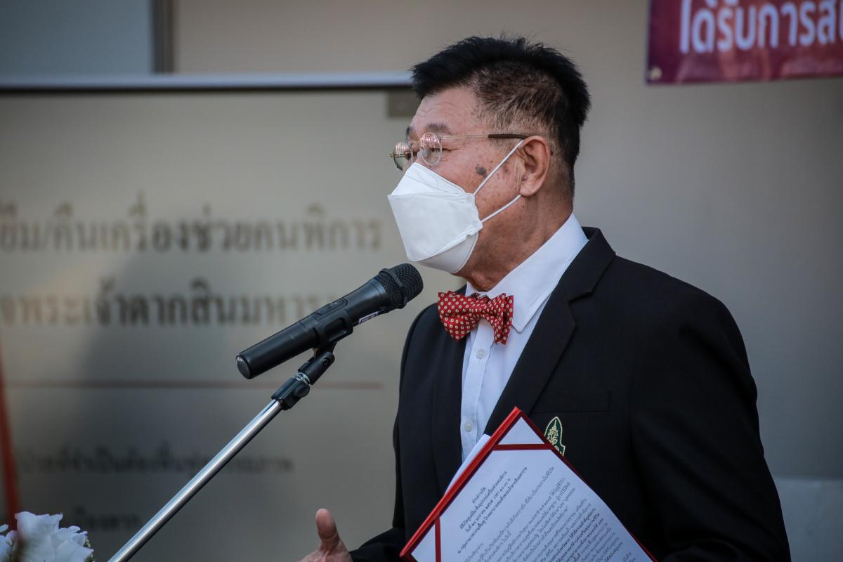 นายก อบจ.ตาก เป็นประธานในพิธีมอบอุปกรณ์เครื่องช่วยเดินคนพิการ และผู้สูงอายุ และพิธีเปิดศูนย์ยืม/คืนอุปกรณ์เครื่องช่วยคนพิการ