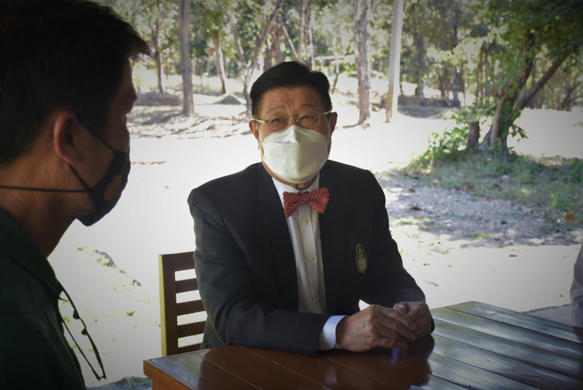 นายกองค์การบริหารส่วนจังหวัดตาก ในฐานะผู้อำนวยการอุทยานธรณีไม้กลายเป็นหินตากลงพื้นที่เพื่อหารือแนวทางการพัฒนาและประชาสัมพันธ์ การท่องเที่ยวเชิงธรณีวิทยา ณ อุทยานแห่งชาติดอยสอยมาลัย - ไม้กลายเป็นหิน จังหวัดตาก