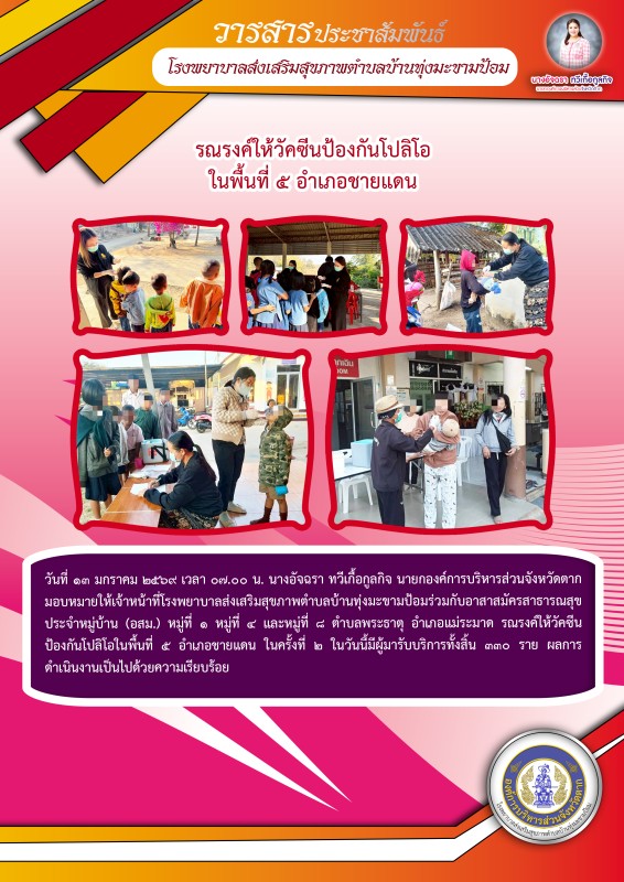 วันที่ 13 มกราคม 2569 (บ้านทุ่งมะขามป้อม)