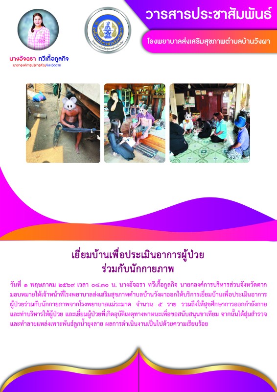 วันที่ 1 พฤษภาคม 2569 (บ้านวังผา)