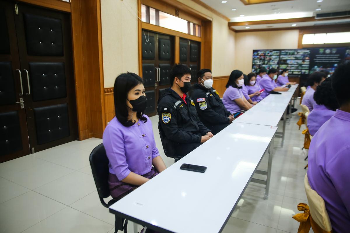 นายณัฐวุฒิ ทวีเกื้อกูลกิจ นายกองค์การบริหารส่วนจังหวัดตาก ร่วมต้อนรับและแสดงความยินดี กับนางสาวเปรมกมล ธีโรภาส รองปลัดองค์การบริหารส่วนจังหวัดเชียงใหม่