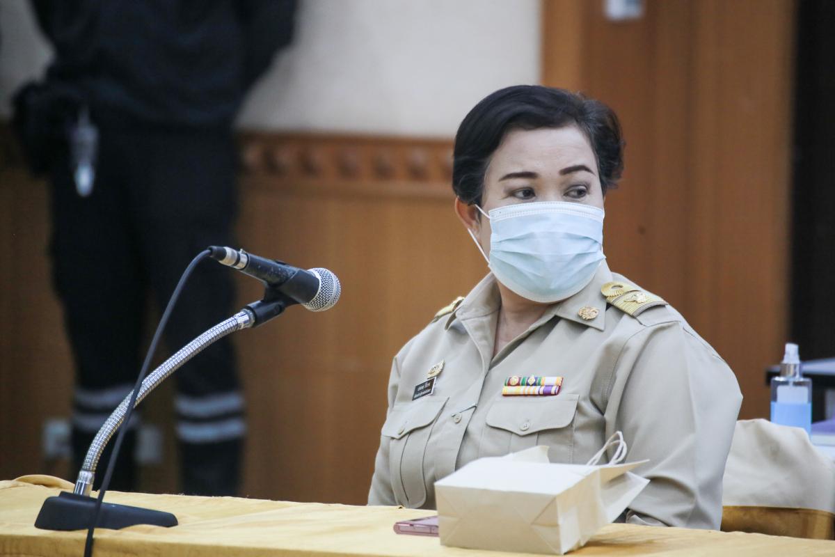 นายณัฐวุฒิ ทวีเกื้อกูลกิจ นายกองค์การบริหารส่วนจังหวัดตาก ร่วมต้อนรับและแสดงความยินดี กับนางสาวเปรมกมล ธีโรภาส รองปลัดองค์การบริหารส่วนจังหวัดเชียงใหม่