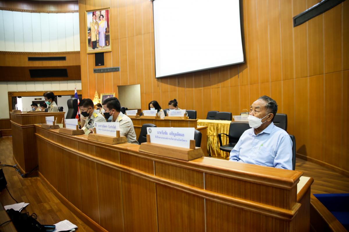ประชุมสภาองค์การบริหารส่วนจังหวัดตาก สมัยสามัญ สมัยที่ 1 ครั้งที่ 1 ประจำปี 2565 ณ ห้องประชุมสภาองค์การบริหารส่วนจังหวัดตาก
