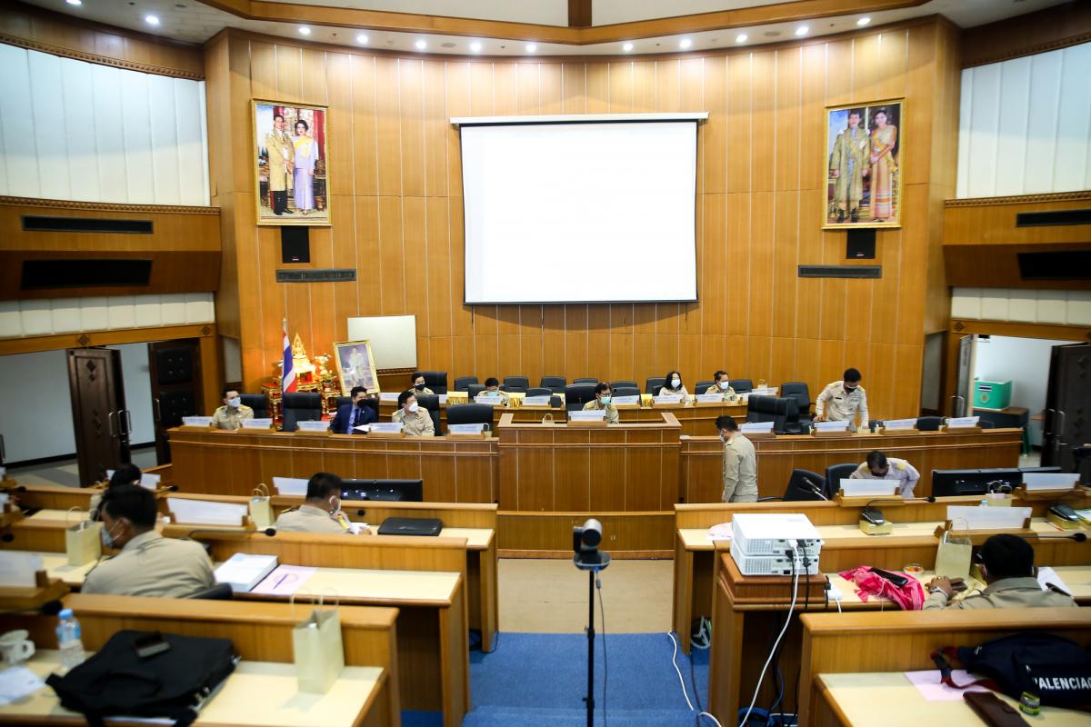 ประชุมสภาองค์การบริหารส่วนจังหวัดตาก สมัยสามัญ สมัยที่ 1 ครั้งที่ 1 ประจำปี 2565 ณ ห้องประชุมสภาองค์การบริหารส่วนจังหวัดตาก