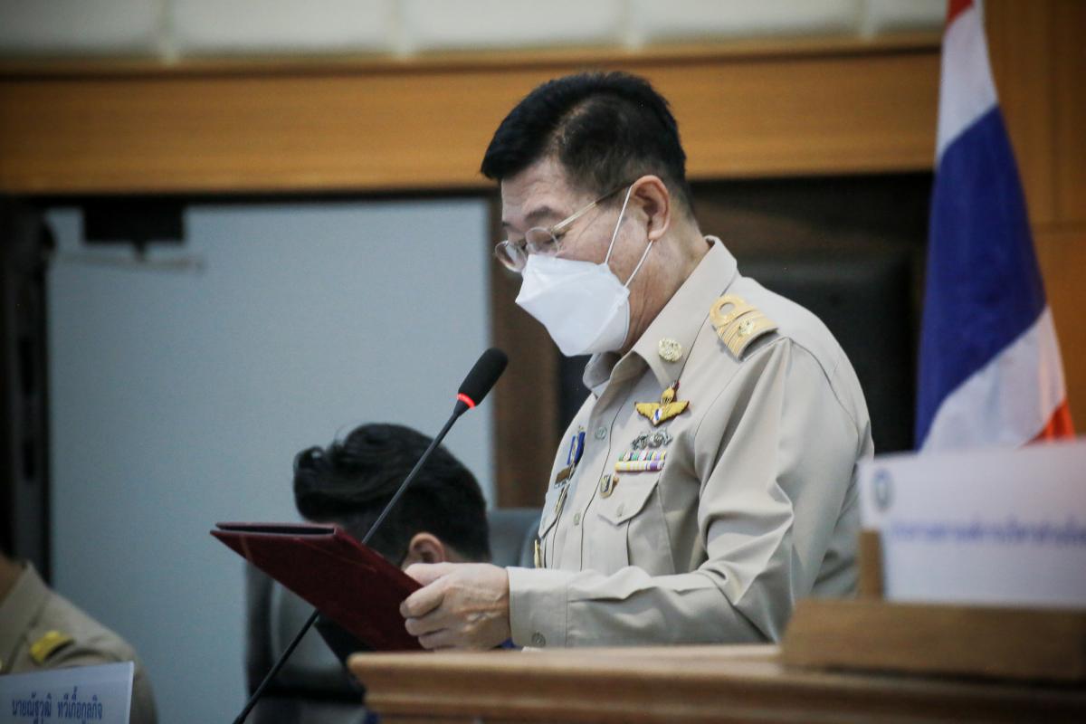 ประชุมสภาองค์การบริหารส่วนจังหวัดตาก สมัยสามัญ สมัยที่ 1 ครั้งที่ 1 ประจำปี 2565 ณ ห้องประชุมสภาองค์การบริหารส่วนจังหวัดตาก