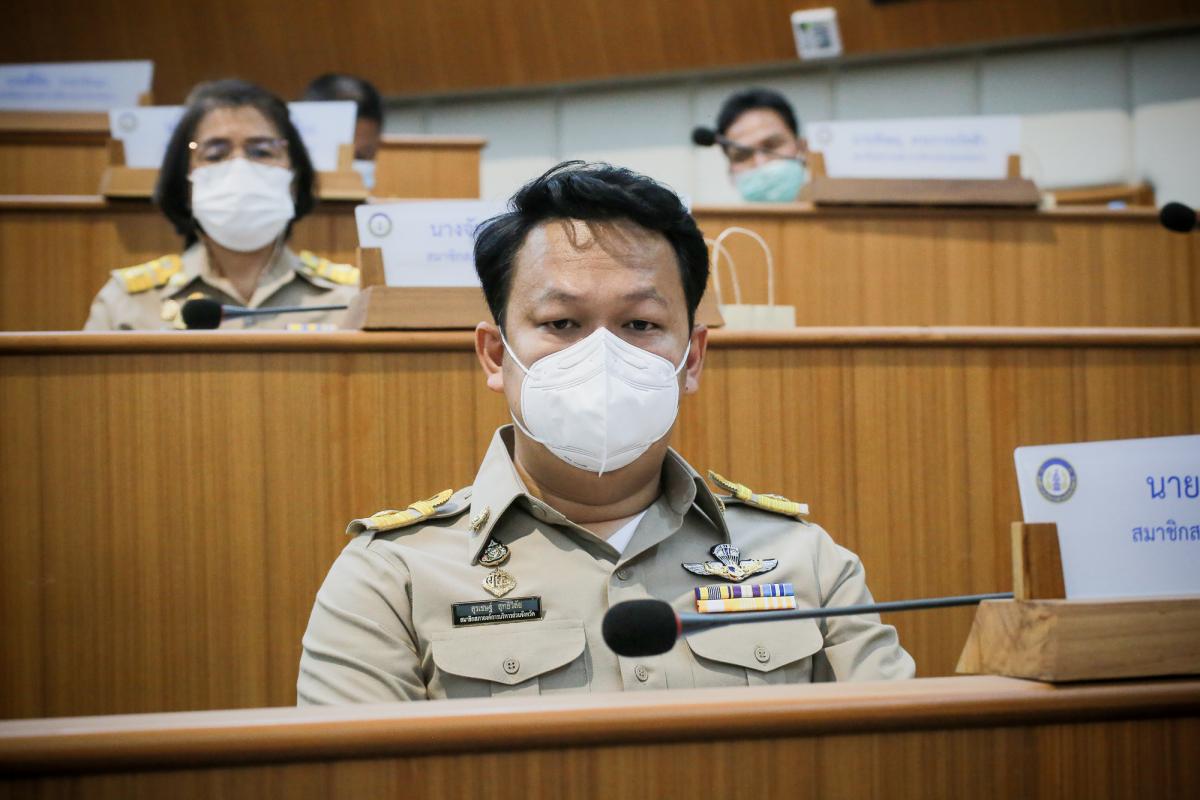 ประชุมสภาองค์การบริหารส่วนจังหวัดตาก สมัยสามัญ สมัยที่ 1 ครั้งที่ 1 ประจำปี 2565 ณ ห้องประชุมสภาองค์การบริหารส่วนจังหวัดตาก