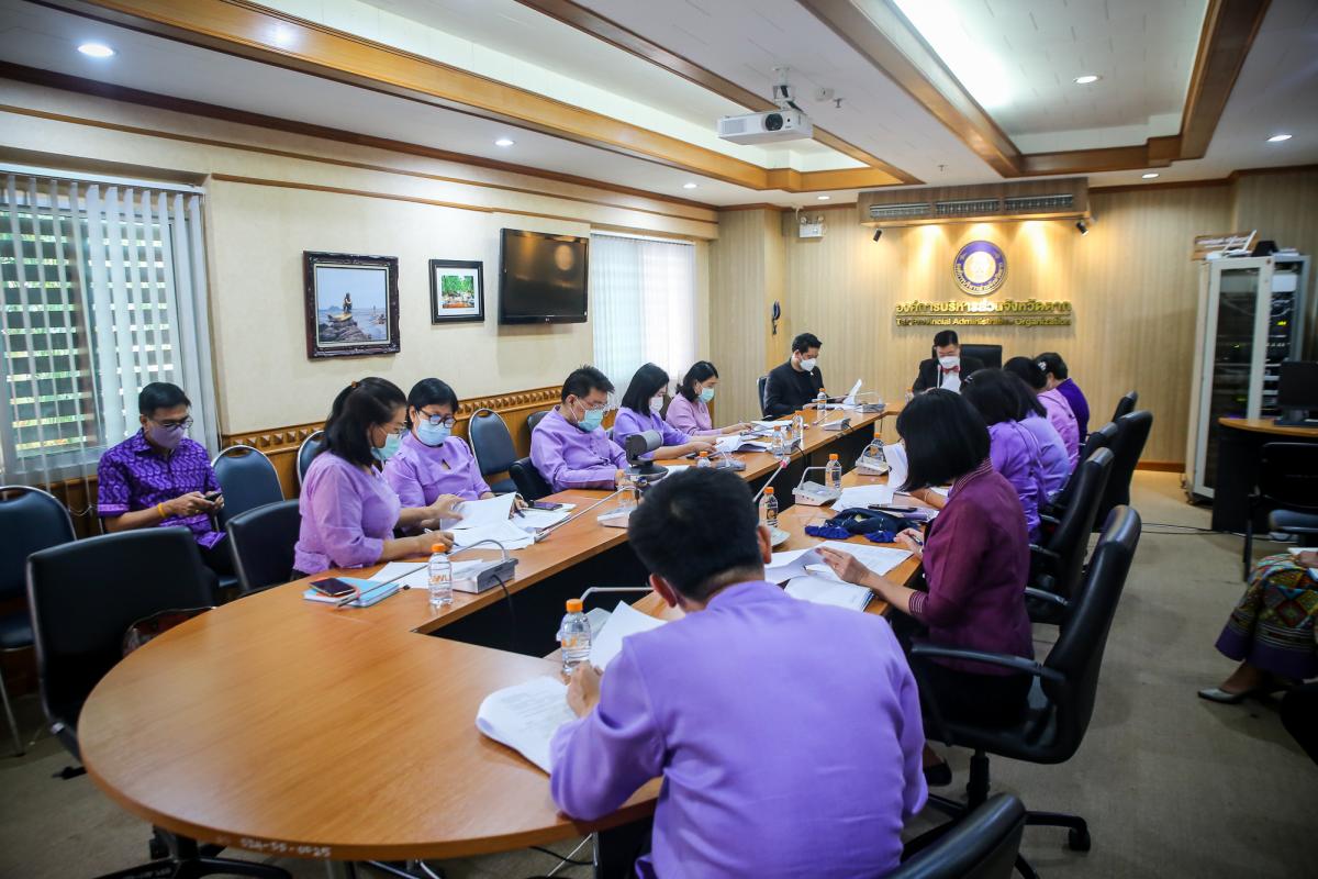 การประชุมปรึกษาหารือเตรียมความพร้อมการจัดงานบันทึกสถิติโลกไม้กลายเป็นหินที่ยาวที่สุดในโลก Guinness World Records (GWR)