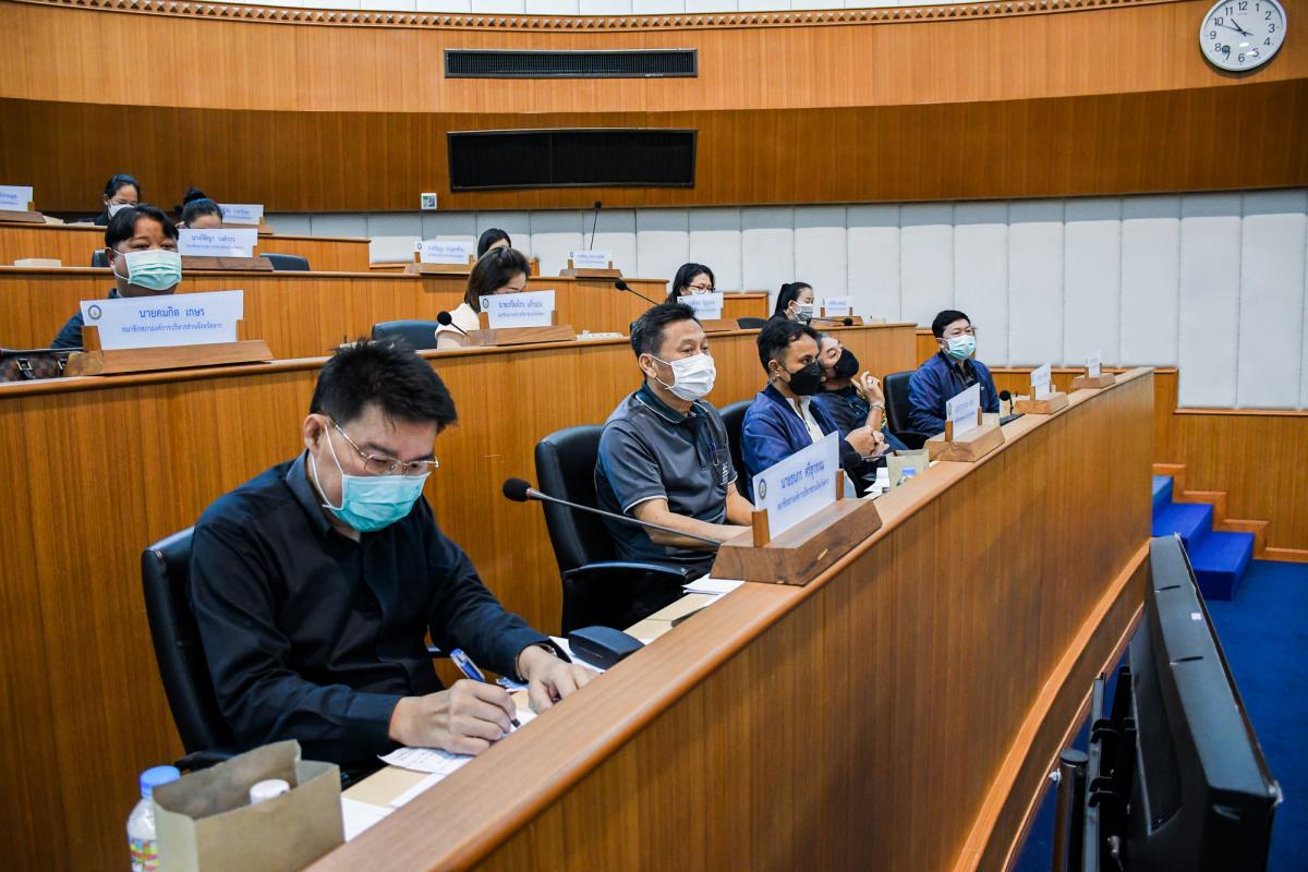นายก อบจ.ตาก เป็นประธานการประชุมคณะผู้บริหาร หัวหน้าส่วนราชการ หัวหน้าฝ่าย และผู้เกี่ยวข้อง 