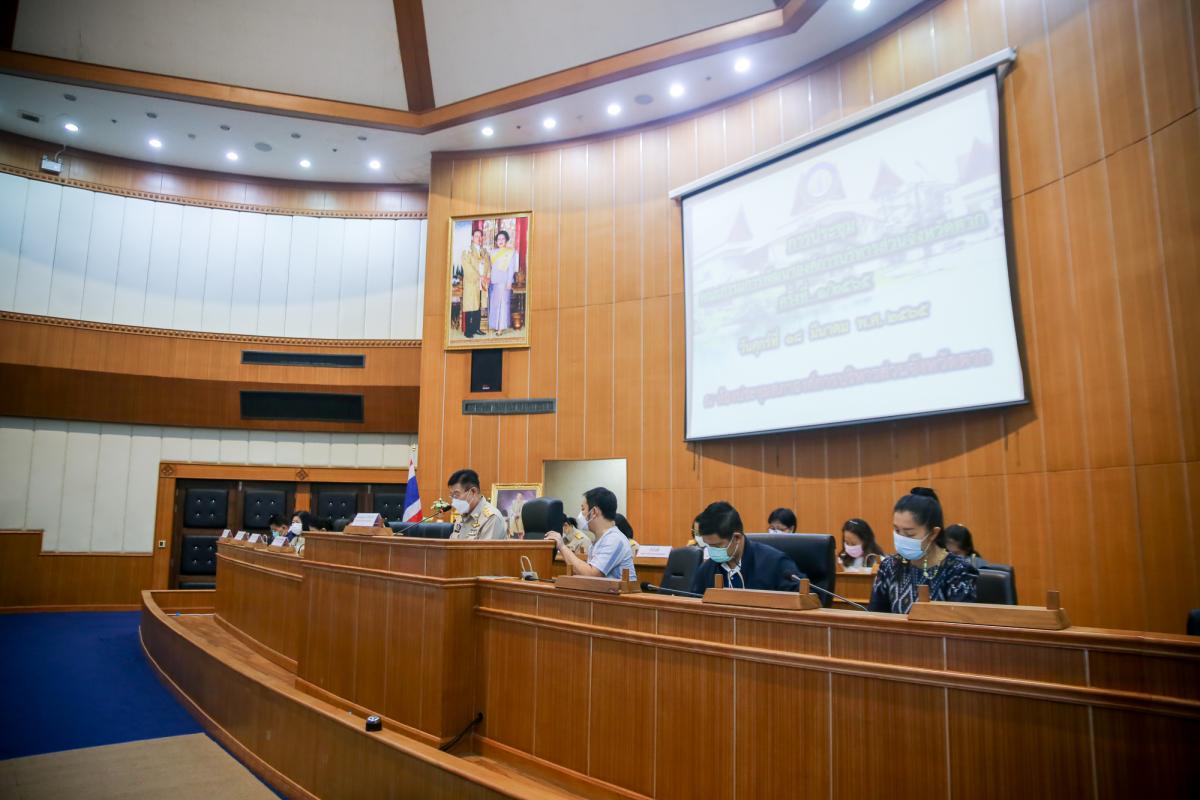 นายก อบจ.ตาก เป็นประธานการประชุมคณะกรรมการพัฒนาองค์การบริหารส่วนจังหวัดตาก ครั้งที่ 1/2565