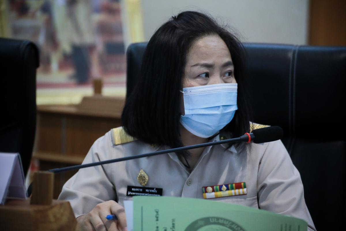 นายก อบจ.ตาก เป็นประธานการประชุมคณะกรรมการพัฒนาองค์การบริหารส่วนจังหวัดตาก ครั้งที่ 1/2565