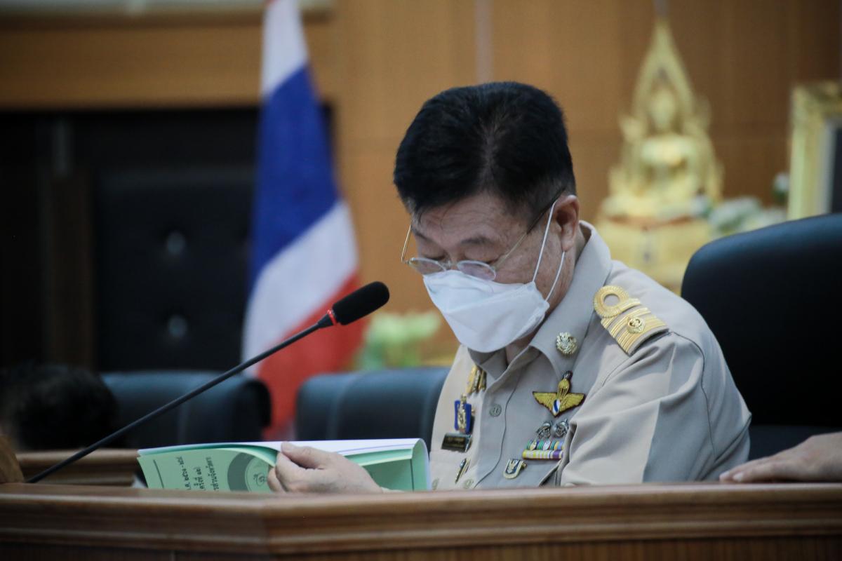 นายก อบจ.ตาก เป็นประธานการประชุมคณะกรรมการพัฒนาองค์การบริหารส่วนจังหวัดตาก ครั้งที่ 1/2565