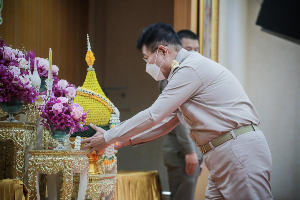 นายก อบจ.ตาก เข้าร่วมพิธีถวายราชสักการะ และกล่าวถวายราชสดุดีพระบาทสมเด็จพระจุลจอมเกล้าเจ้าอยู่หัว เนื่องในวันท้องถิ่นไทย ประจำปี 2565