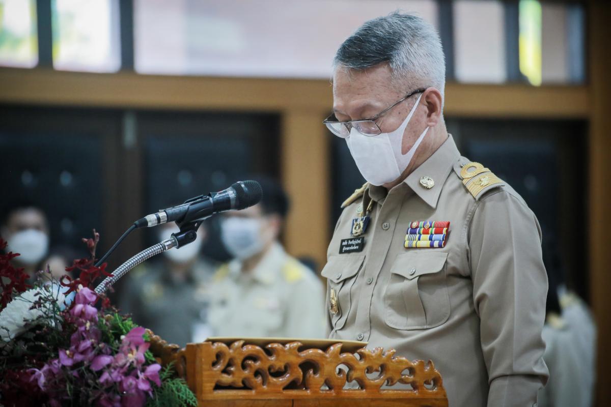 นายก อบจ.ตาก เข้าร่วมพิธีถวายราชสักการะ และกล่าวถวายราชสดุดีพระบาทสมเด็จพระจุลจอมเกล้าเจ้าอยู่หัว เนื่องในวันท้องถิ่นไทย ประจำปี 2565