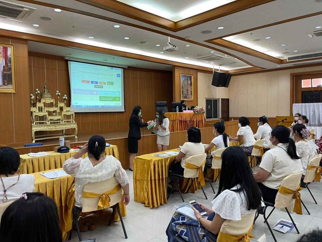 นายณัฐวุฒิ ทวีเกื้อกูลกิจ นายกองค์การบริหารส่วนจังหวัดตาก เป็นประธานในการเปิดโครงการฝึกอบรมคุณธรรมและจริยธรรม