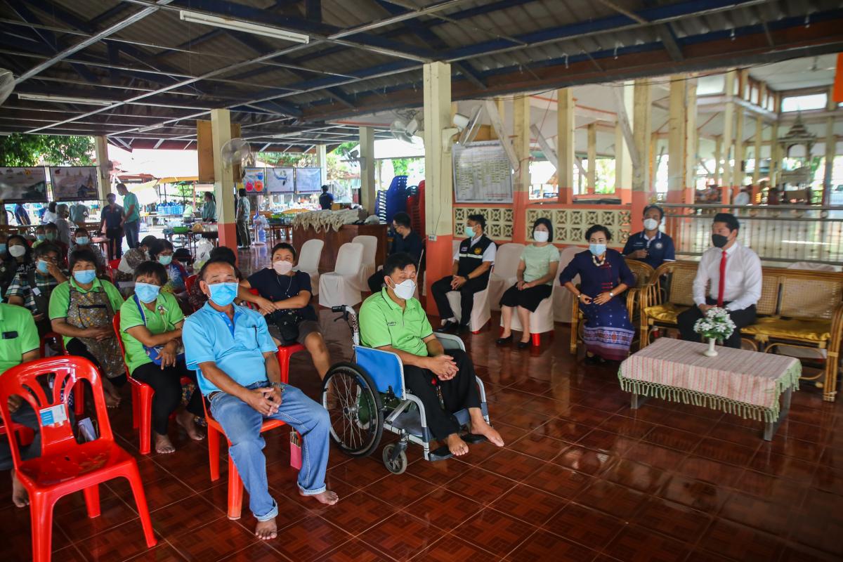 รองนายกองค์การบริหารส่วนจังหวัดตาก เป็นประธานในพิธีเปิดโครงการฝึกอบรมทักษะและพัฒนาคุณภาพชีวิตคนพิการ ประจำปีงบประมาณ พ.ศ. 2565 รุ่นที่ 2