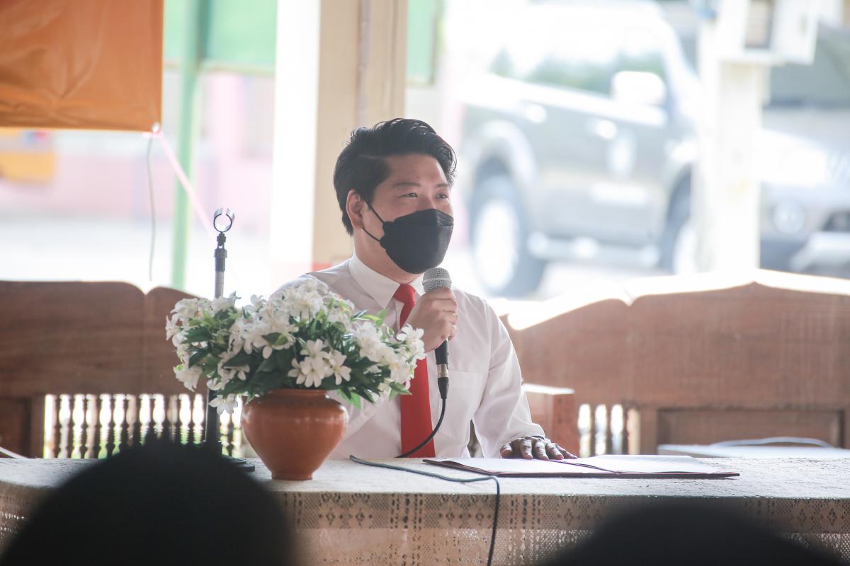 รองนายกองค์การบริหารส่วนจังหวัดตาก เป็นประธานในพิธีเปิดโครงการฝึกอบรมทักษะและพัฒนาคุณภาพชีวิตคนพิการ ประจำปีงบประมาณ พ.ศ. 2565 รุ่นที่ 2