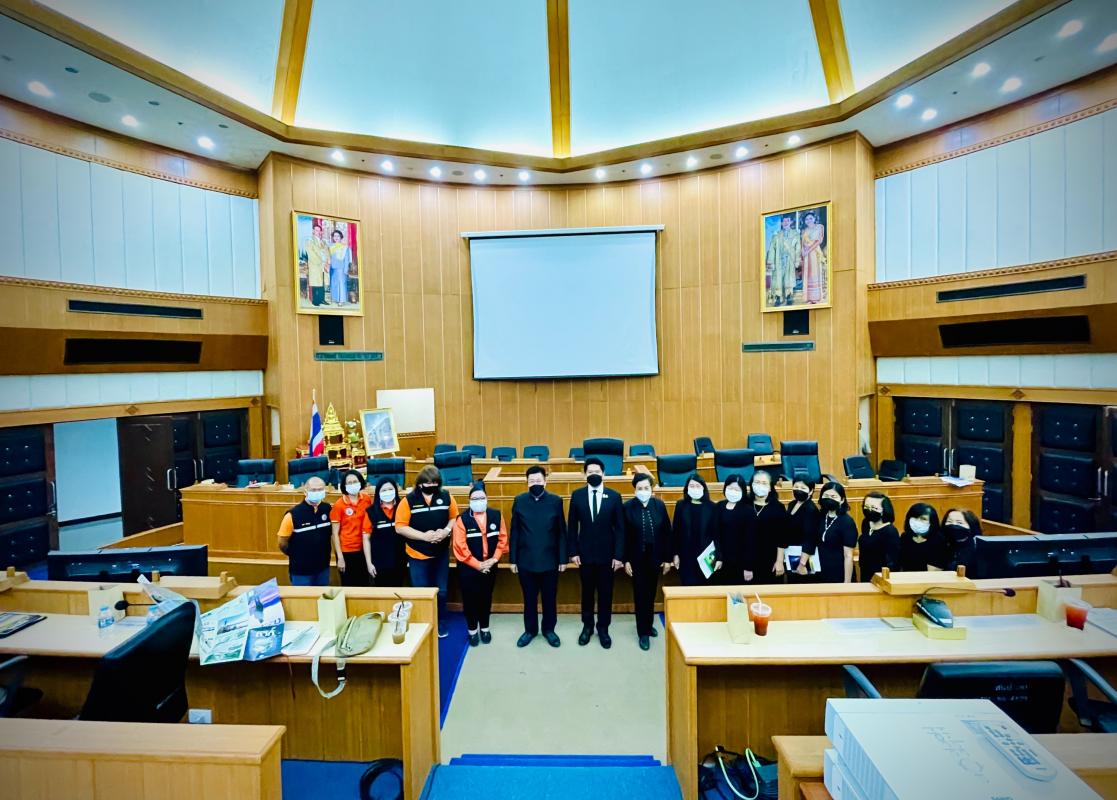 เข้าร่วมการประชุมหารือการดำเนินโครงการอุทยานธรณีไม้กลายเป็นหินตาก ร่วมกับ กรมทรัพยากรธรณี