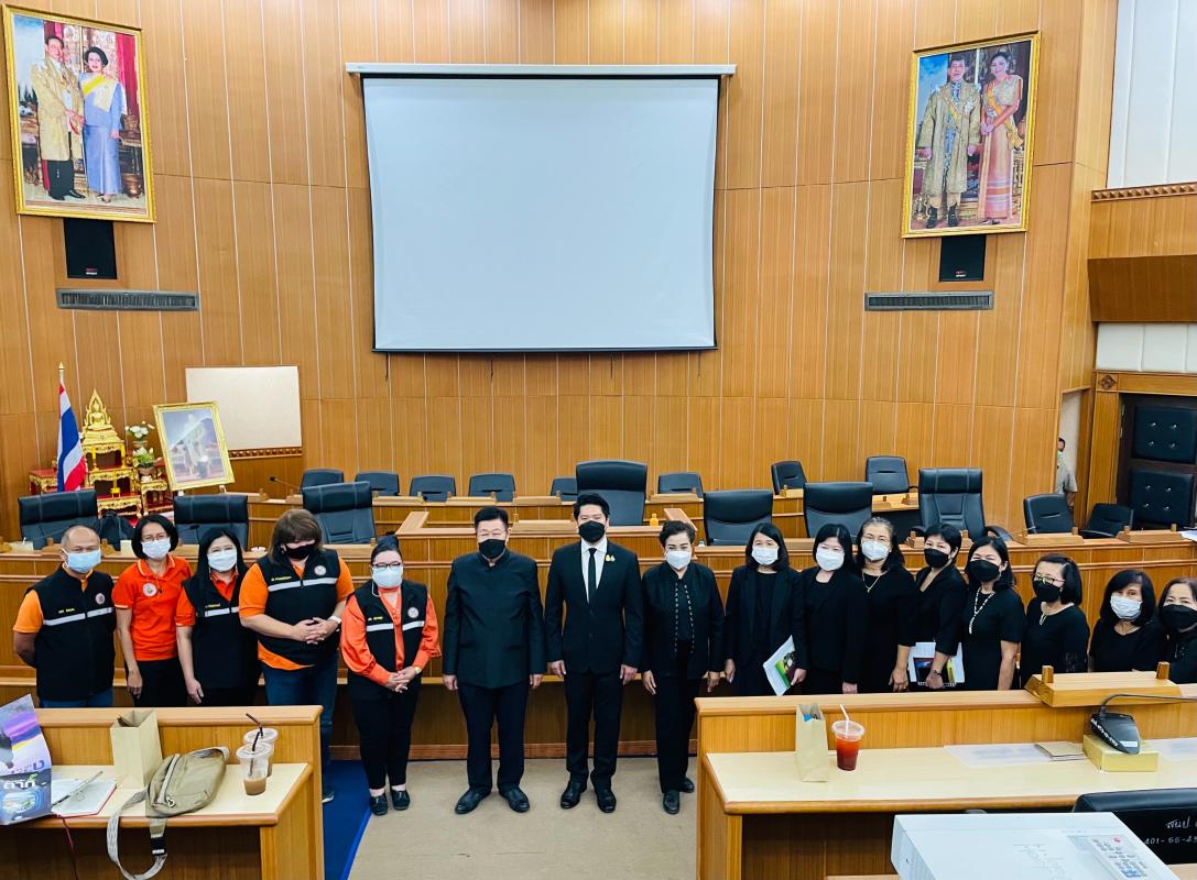 เข้าร่วมการประชุมหารือการดำเนินโครงการอุทยานธรณีไม้กลายเป็นหินตาก ร่วมกับ กรมทรัพยากรธรณี