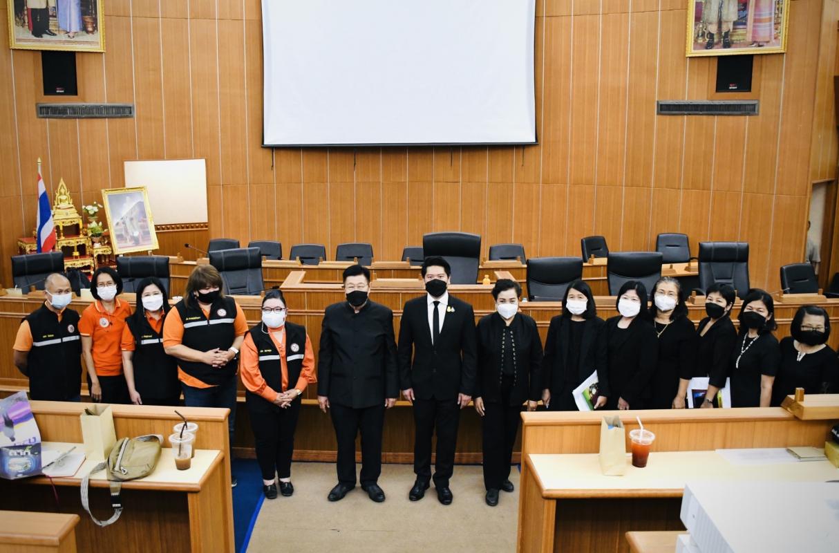 เข้าร่วมการประชุมหารือการดำเนินโครงการอุทยานธรณีไม้กลายเป็นหินตาก ร่วมกับ กรมทรัพยากรธรณี