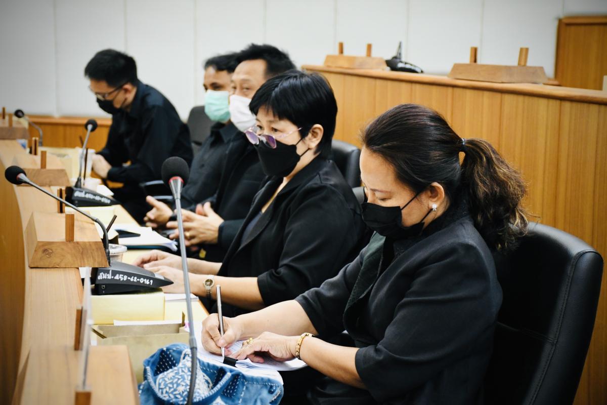 เข้าร่วมการประชุมหารือการดำเนินโครงการอุทยานธรณีไม้กลายเป็นหินตาก ร่วมกับ กรมทรัพยากรธรณี