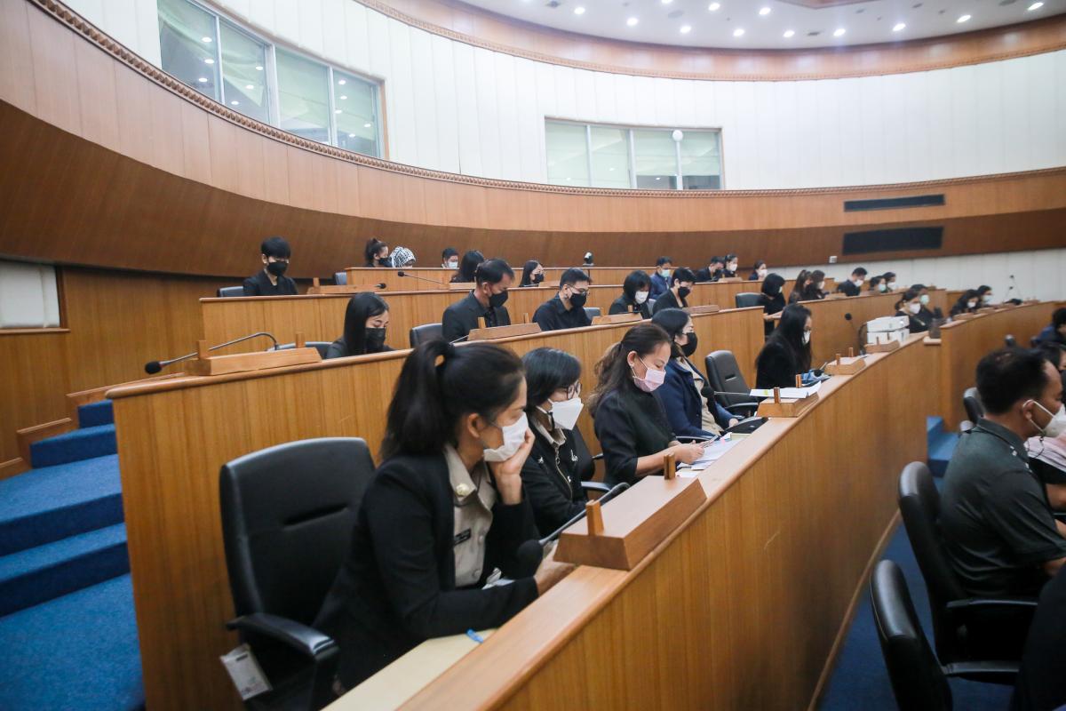 นายกองค์การบริหารส่วนจังหวัดตาก เป็นประธานการประชุมคณะผู้บริหาร หัวหน้าส่วนราชการ หัวหน้าฝ่าย และผู้เกี่ยวข้อง องค์การบริหารส่วนจังหวัดตาก ประจำเดือนเมษายน 2565