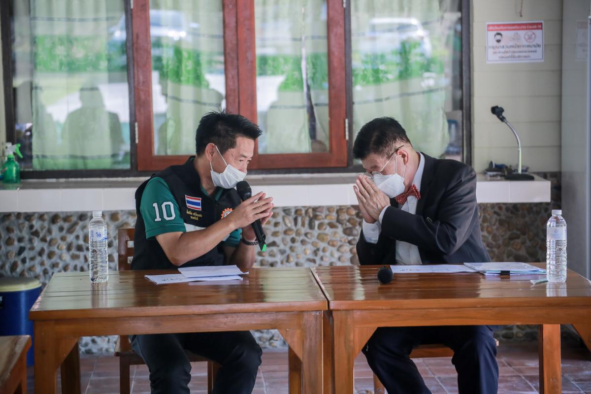 นายกองค์การบริหารส่วนจังหวัดตาก ในฐานะผู้อำนวยการอุทยานธรณีไม้กลายเป็นหินตากร่วมประชุมกับคณะกรมทรัพยากรธรณีเพื่อหารือเรื่องการจัดงาน บันทึกสถิติโลก “ไม้กลายเป็นหินที่ยาวที่สุดในโลก” ต่อ Guinness World Records