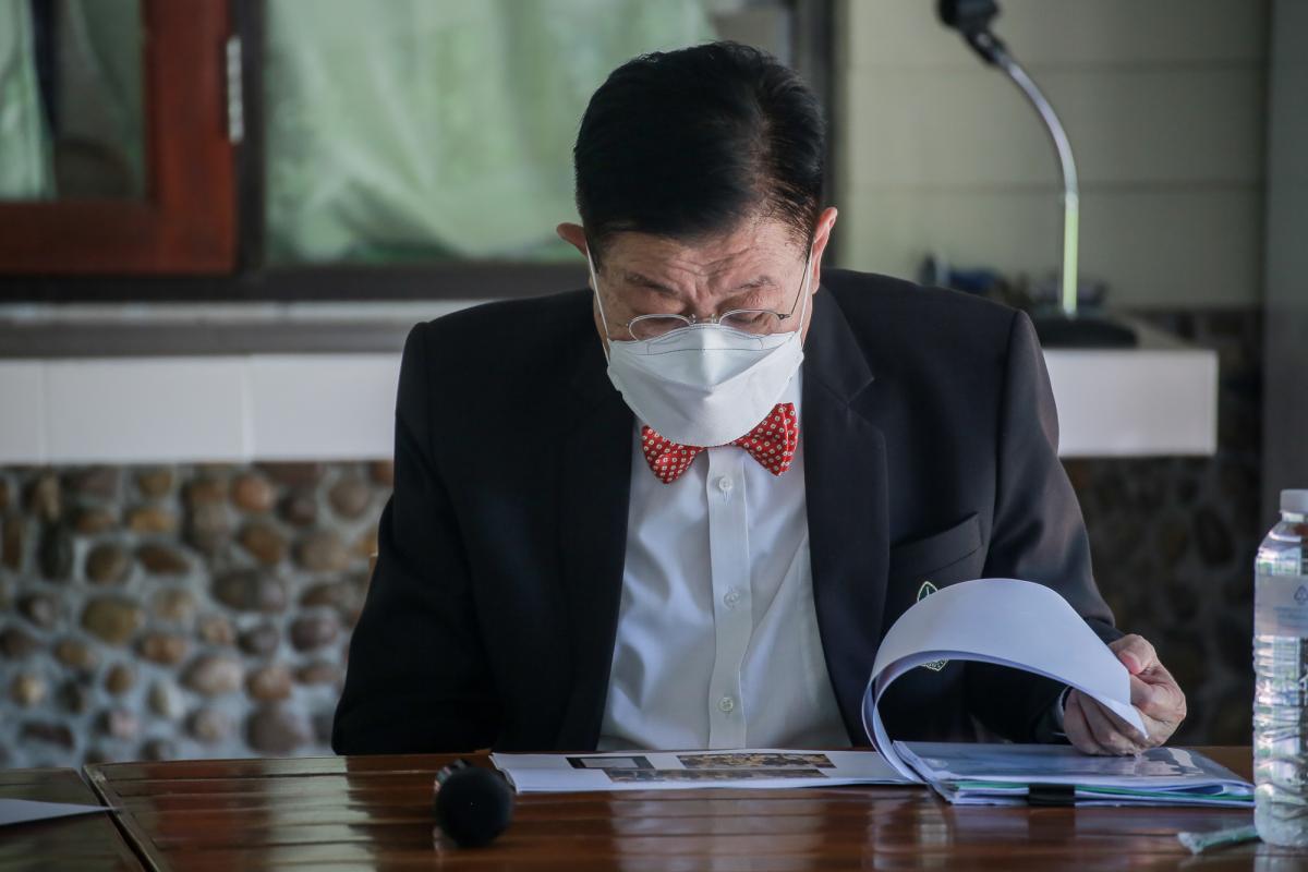 นายกองค์การบริหารส่วนจังหวัดตาก ในฐานะผู้อำนวยการอุทยานธรณีไม้กลายเป็นหินตากร่วมประชุมกับคณะกรมทรัพยากรธรณีเพื่อหารือเรื่องการจัดงาน บันทึกสถิติโลก “ไม้กลายเป็นหินที่ยาวที่สุดในโลก” ต่อ Guinness World Records