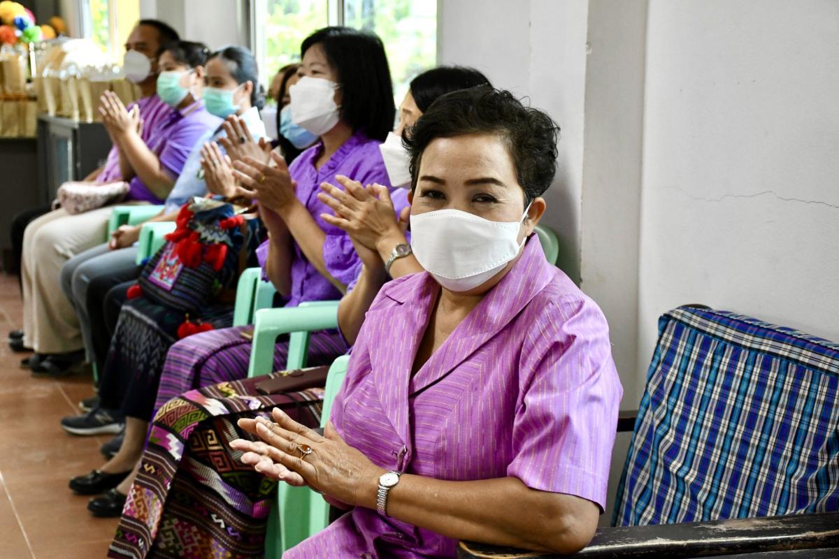 รองนายก อบจ.ตาก เป็นประธานในพิธีเปิดโครงการฝึกอบรมเพื่อส่งเสริมการพัฒนาคุณภาพชีวิตผู้สูงอายุ ประจำปีงบประมาณ พ.ศ. 2565 รุ่นที่ 2