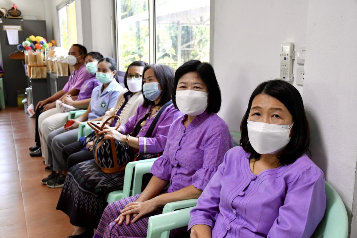 รองนายก อบจ.ตาก เป็นประธานในพิธีเปิดโครงการฝึกอบรมเพื่อส่งเสริมการพัฒนาคุณภาพชีวิตผู้สูงอายุ ประจำปีงบประมาณ พ.ศ. 2565 รุ่นที่ 2