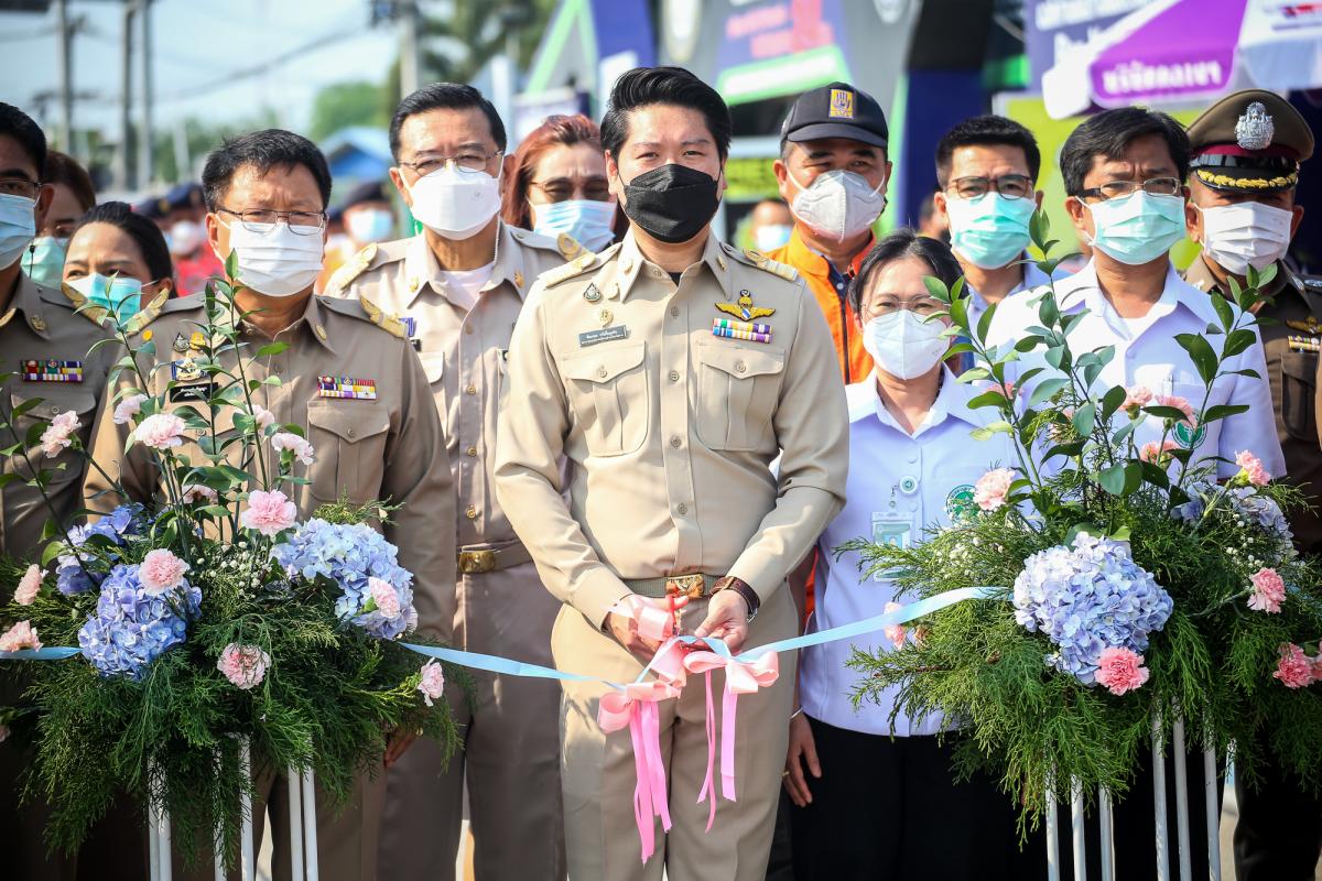 อบจ.ตาก จัดตั้งศูนย์ปฏิบัติการป้องกันและลดอุบัติเหตุทางถนนช่วงเทศกาลสงกรานต์จังหวัดตาก 11-17 เมษายน 2565 "ชีวิตวิถีใหม่ ขับขี่อย่างปลอดภัย ไร้อุบัติเหตุ”