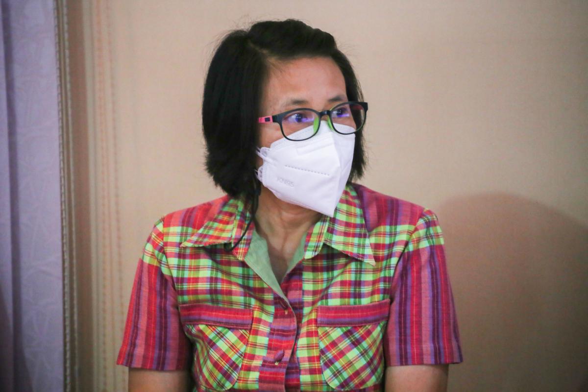 เป็นประธานในพิธีเปิดโครงการฝึกอบรมเสริมสร้างครอบครัวเข้มแข็งของสตรีและบุคคลในครอบครัว ประจำปีงบประมาณ พ.ศ. 2565 รุ่นที่ 1