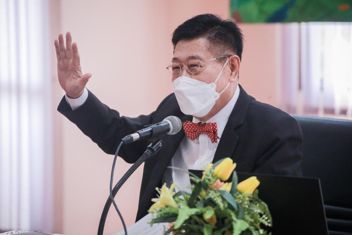 เป็นประธานในพิธีเปิดโครงการฝึกอบรมเสริมสร้างครอบครัวเข้มแข็งของสตรีและบุคคลในครอบครัว ประจำปีงบประมาณ พ.ศ. 2565 รุ่นที่ 1