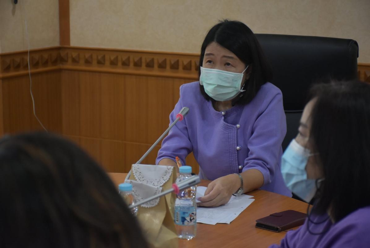 นางวันทนา วิรัชเกษม รองปลัดองค์การบริหารส่วนจังหวัดตาก รักษาราชการแทนปลัดองค์การบริหารส่วนจังหวัดตาก เป็นประธานการประชุมคณะกรรมการพัฒนาระบบฐานข้อมูลขององค์การบริหารส่วนจังหวัดตาก ครั้งที่ 3/2564