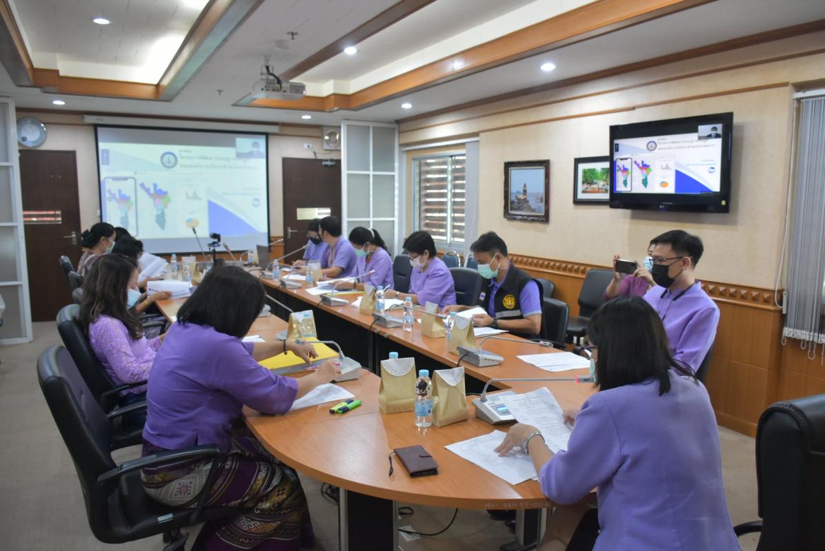 นางวันทนา วิรัชเกษม รองปลัดองค์การบริหารส่วนจังหวัดตาก รักษาราชการแทนปลัดองค์การบริหารส่วนจังหวัดตาก เป็นประธานการประชุมคณะกรรมการพัฒนาระบบฐานข้อมูลขององค์การบริหารส่วนจังหวัดตาก ครั้งที่ 3/2564