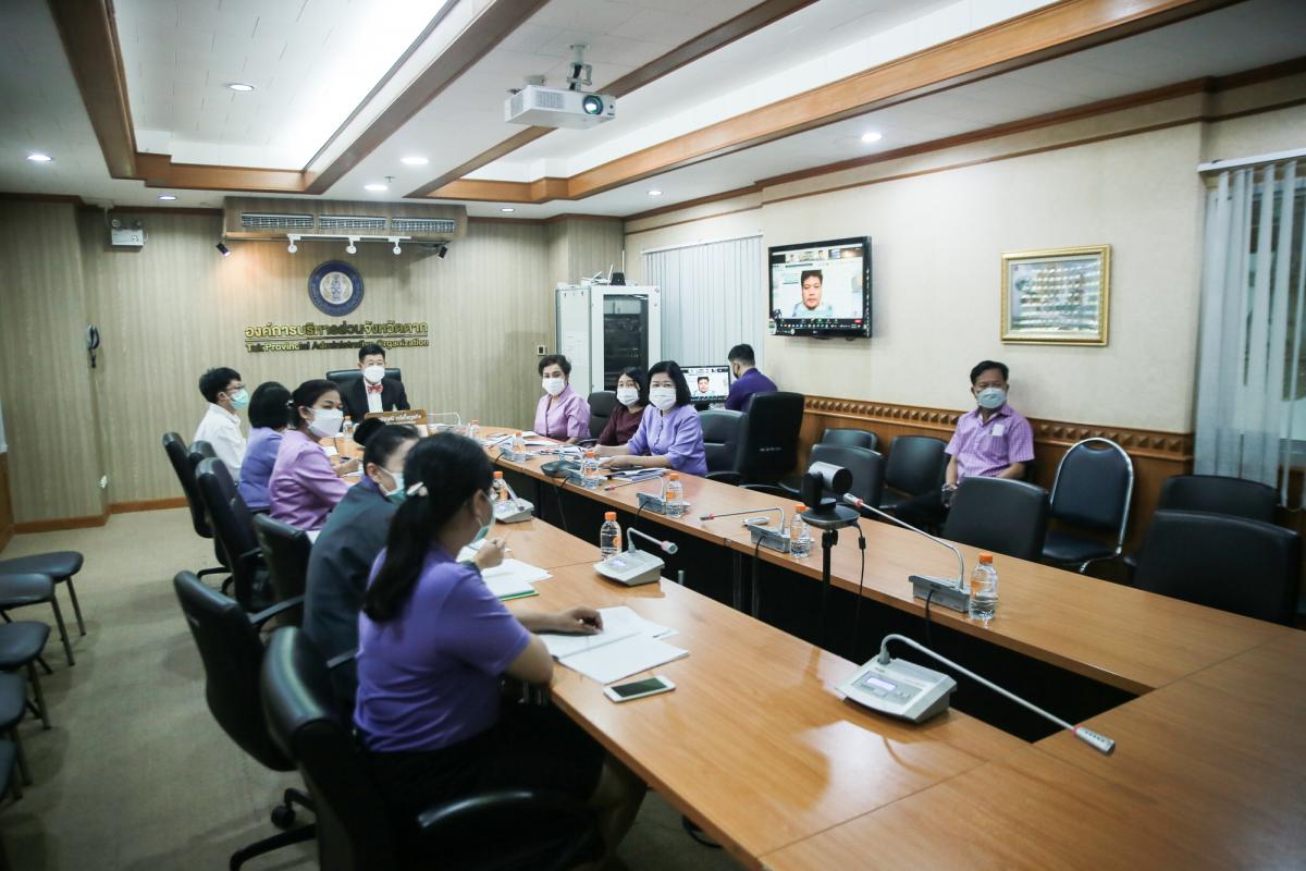 นายกองค์การบริหารส่วนจังหวัดตาก ในฐานะผู้อำนวยการอุทยานธรณีไม้กลายเป็นหินจังหวัดตาก เข้าร่วมการประชุมทางวิชาการเครือข่ายอุทยานธรณีประเทศไทย ครั้งที่ 1