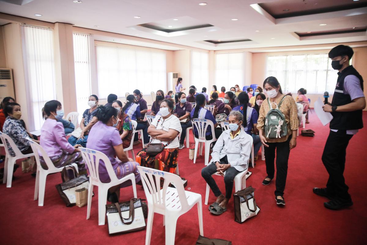 เป็นประธานในพิธีเปิดโครงการฝึกอบรมเสริมสร้างครอบครัวเข้มแข็งของสตรีและบุคคลในครอบครัว ประจำปีงบประมาณ พ.ศ. 2565 รุ่นที่ 3