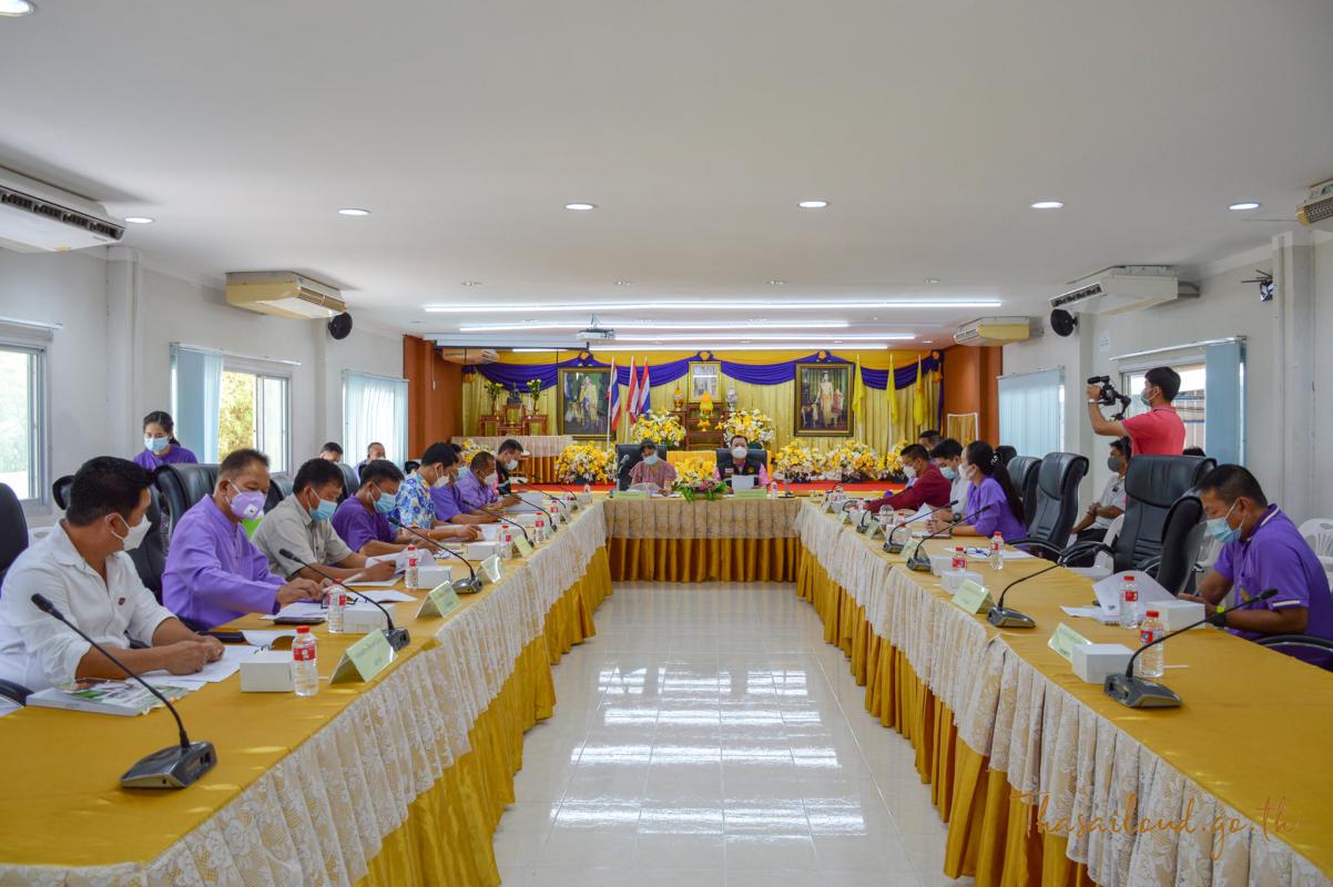 เข้าร่วมการประชุมคณะกรรมการประสานแผนระดับอำเภอแม่สอด