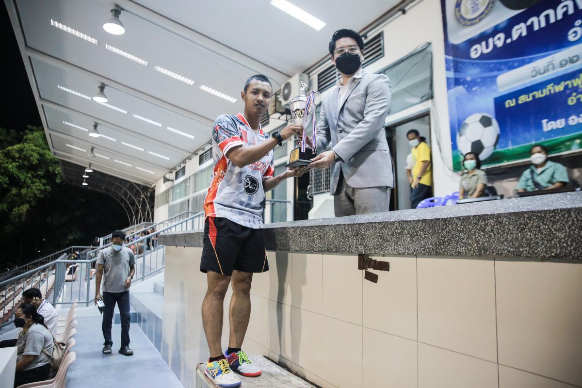 ว่าที่ ดร.ฑีฆะพล ทวีเกื้อกูลกิจ รองนายกองค์การบริหารส่วนจังหวัดตาก เป็นประธานในพิธีปิด โครงการแข่งขันกีฬา อบจ.ตาก คัพ ครั้งที่ 3