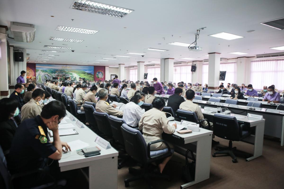 เข้าร่วมการประชุมคณะกรมการจังหวัดตาก หัวหน้าส่วนราชการฯ และผู้เกี่ยวข้อง ประจำเดือน พฤษภาคม 2565 (ครั้งที่5/2565)