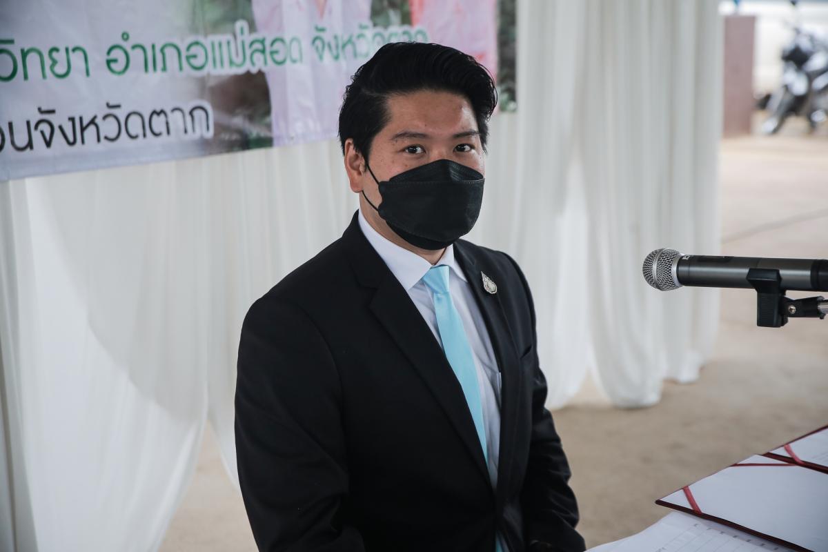 รองนายกองค์การบริหารส่วนจังหวัดตาก เป็นประธานในพิธีเปิดโครงการฝึกอบรมส่งเสริมการดูแลสุขภาพอนามัยที่ดีของสตรีและบุคคลในครอบครัว ประจำปีงบประมาณ พ.ศ. 2565 (รุ่นที่2)