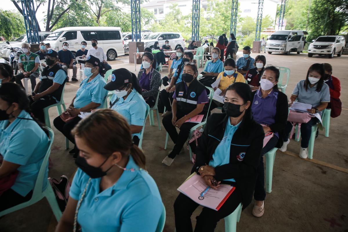 รองนายกองค์การบริหารส่วนจังหวัดตาก เป็นประธานในพิธีเปิดโครงการฝึกอบรมส่งเสริมการดูแลสุขภาพอนามัยที่ดีของสตรีและบุคคลในครอบครัว ประจำปีงบประมาณ พ.ศ. 2565 (รุ่นที่2)