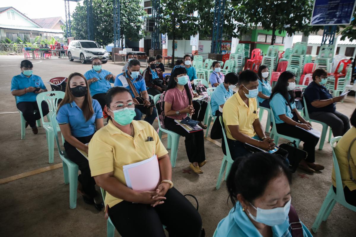รองนายกองค์การบริหารส่วนจังหวัดตาก เป็นประธานในพิธีเปิดโครงการฝึกอบรมส่งเสริมการดูแลสุขภาพอนามัยที่ดีของสตรีและบุคคลในครอบครัว ประจำปีงบประมาณ พ.ศ. 2565 (รุ่นที่2)