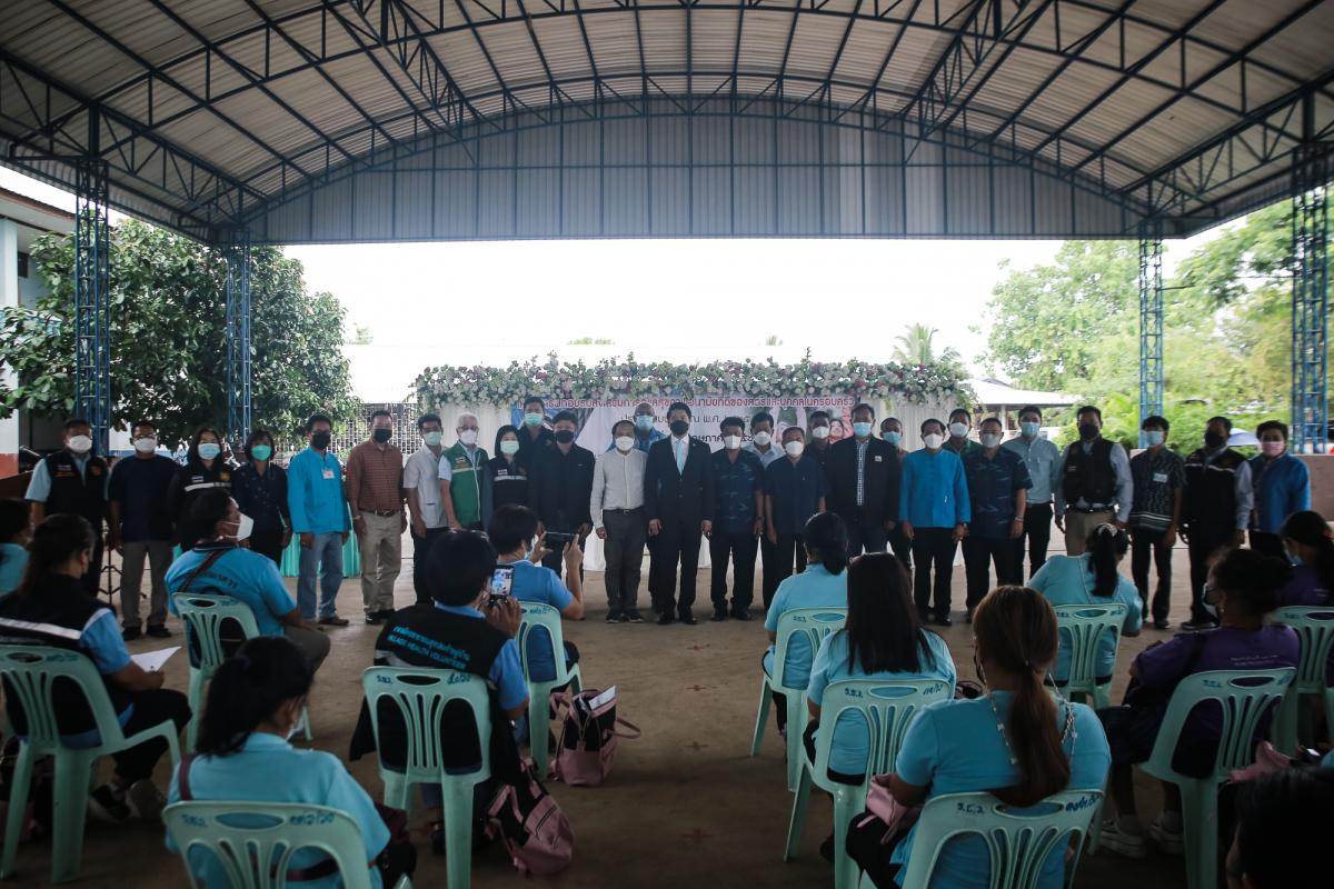 รองนายกองค์การบริหารส่วนจังหวัดตาก เป็นประธานในพิธีเปิดโครงการฝึกอบรมส่งเสริมการดูแลสุขภาพอนามัยที่ดีของสตรีและบุคคลในครอบครัว ประจำปีงบประมาณ พ.ศ. 2565 (รุ่นที่2)
