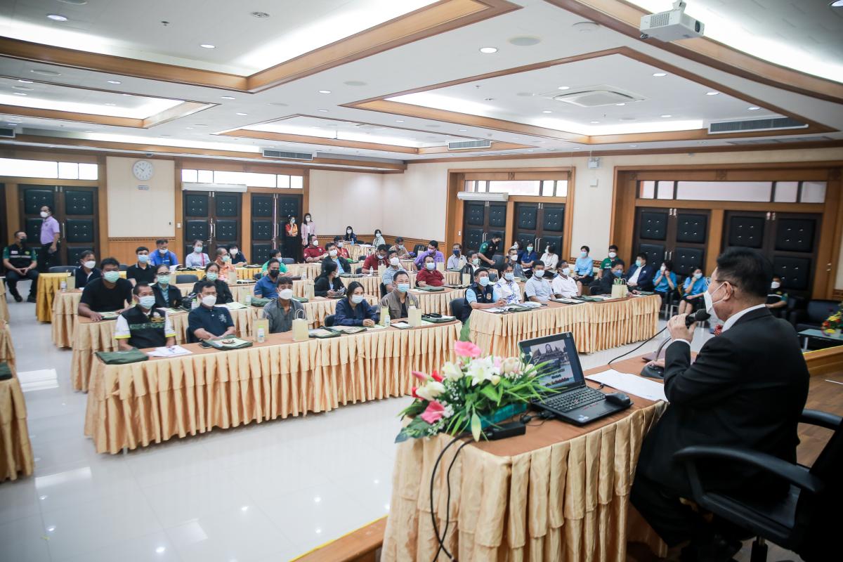 นายกองค์การบริหารส่วนจังหวัดตาก เป็นประธานในพิธีเปิดโครงการฝึกอบรมเครือข่ายป่าชุมชนจังหวัดตาก ประจำปีงบประมาณ พ.ศ. 2565