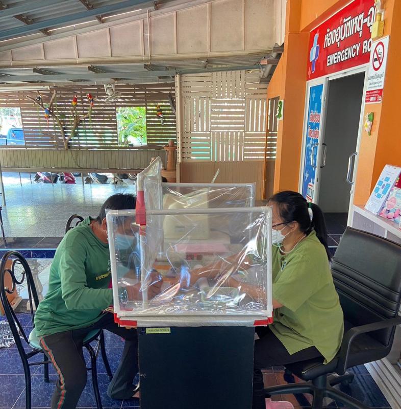 รพ.สต.บ้านสันป่าไร่ จ่ายยา pt NCD กลุ่ม 1 (DM)