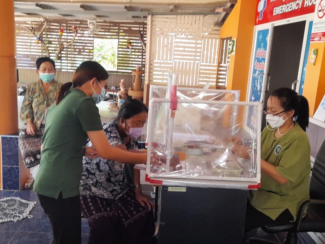 รพ.สต.บ้านสันป่าไร่ จ่ายยา pt NCD กลุ่ม 1 (DM)