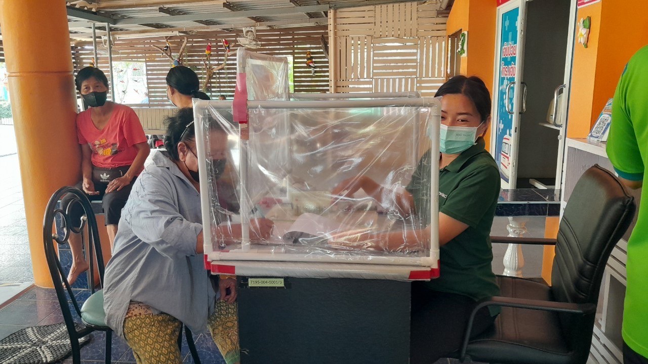 รพ.สต.บ้านสันป่าไร่ จ่ายยา pt NCD กลุ่ม 3 (HTไทย)