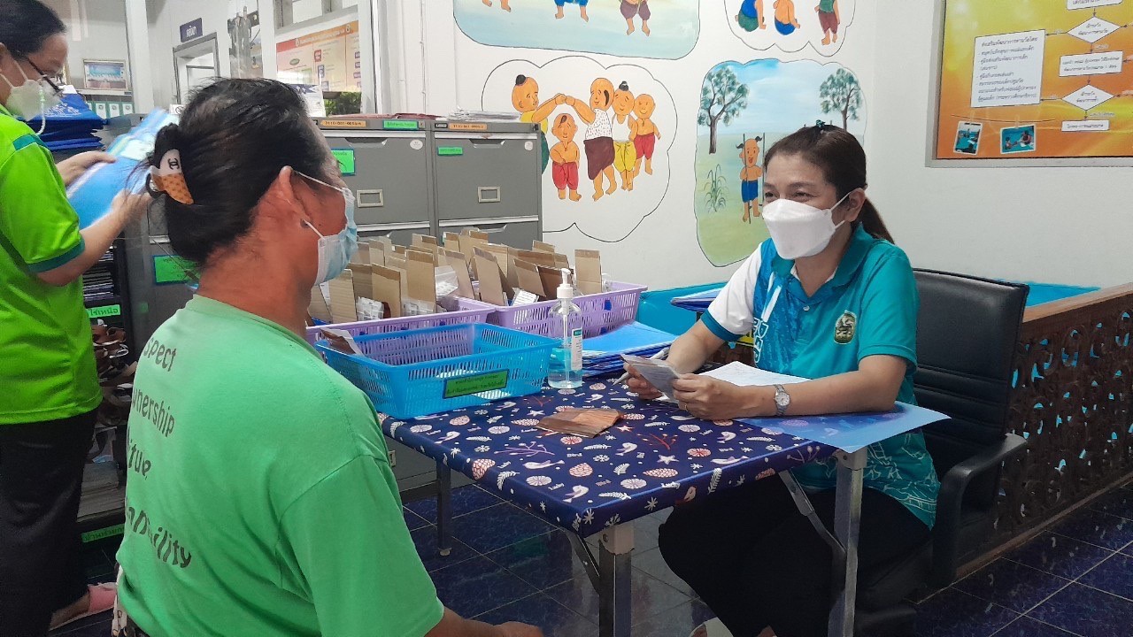 รพ.สต.บ้านสันป่าไร่ จ่ายยา pt NCD กลุ่ม 3 (HTไทย)